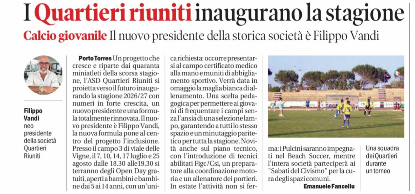 Immagine articolo Nuova Sardegna